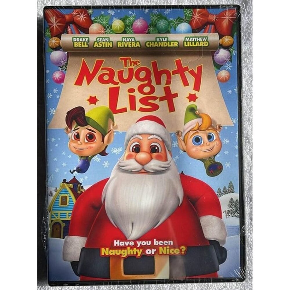 The Naughty List DVD New - Have You Been Naughty Or Nice?
